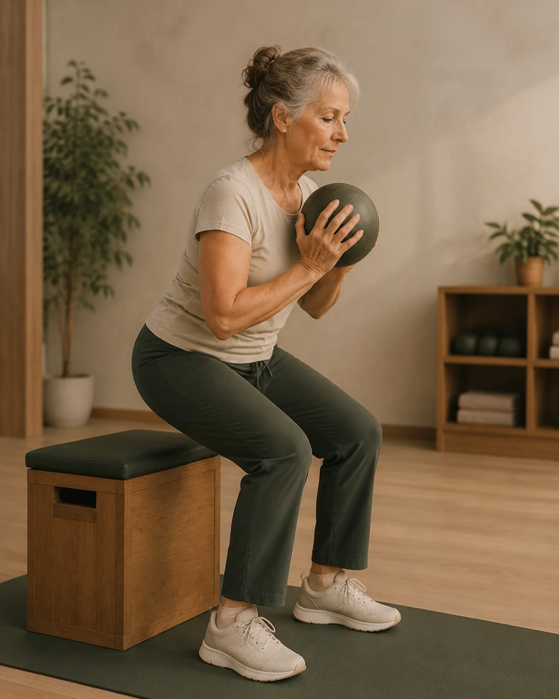 Sessió individualitzada de força i control de moviment a Physio Wellness Sitges.