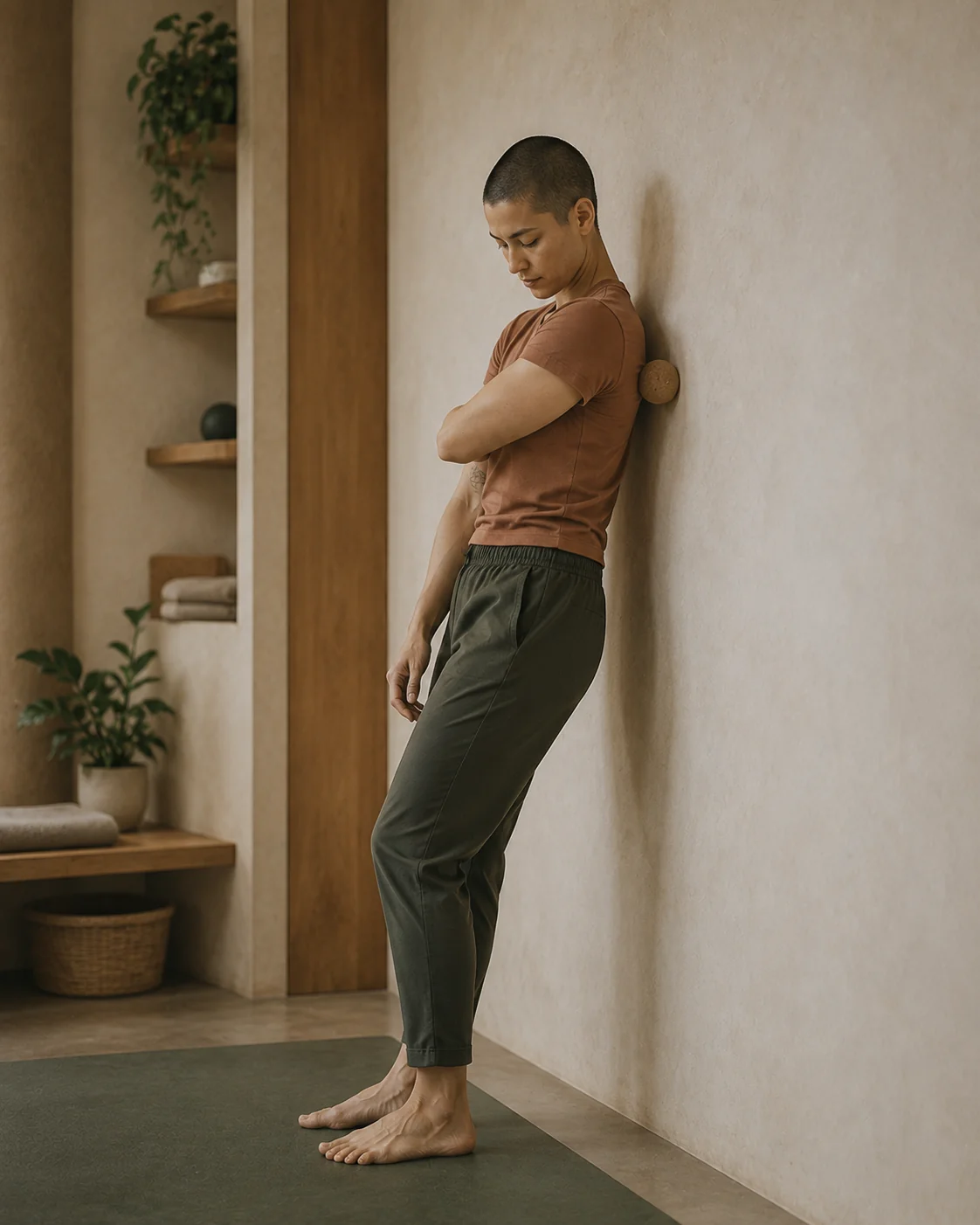Mindful self-care and myofascial release guidance at Physio Wellness