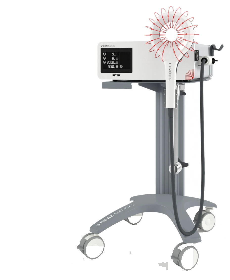 Magnetolith equipment for extracorporeal magnetotransduction therapy