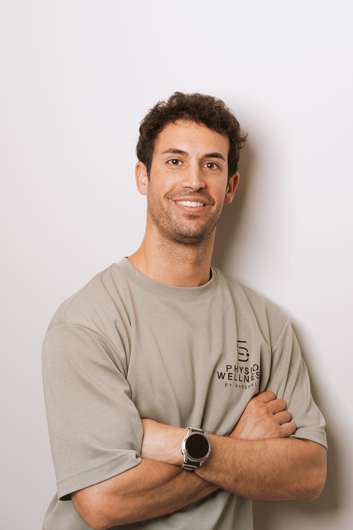 Retrat d'en Marçal Ramirez Roig, fisioterapeuta de Physio Wellness by Marshall.